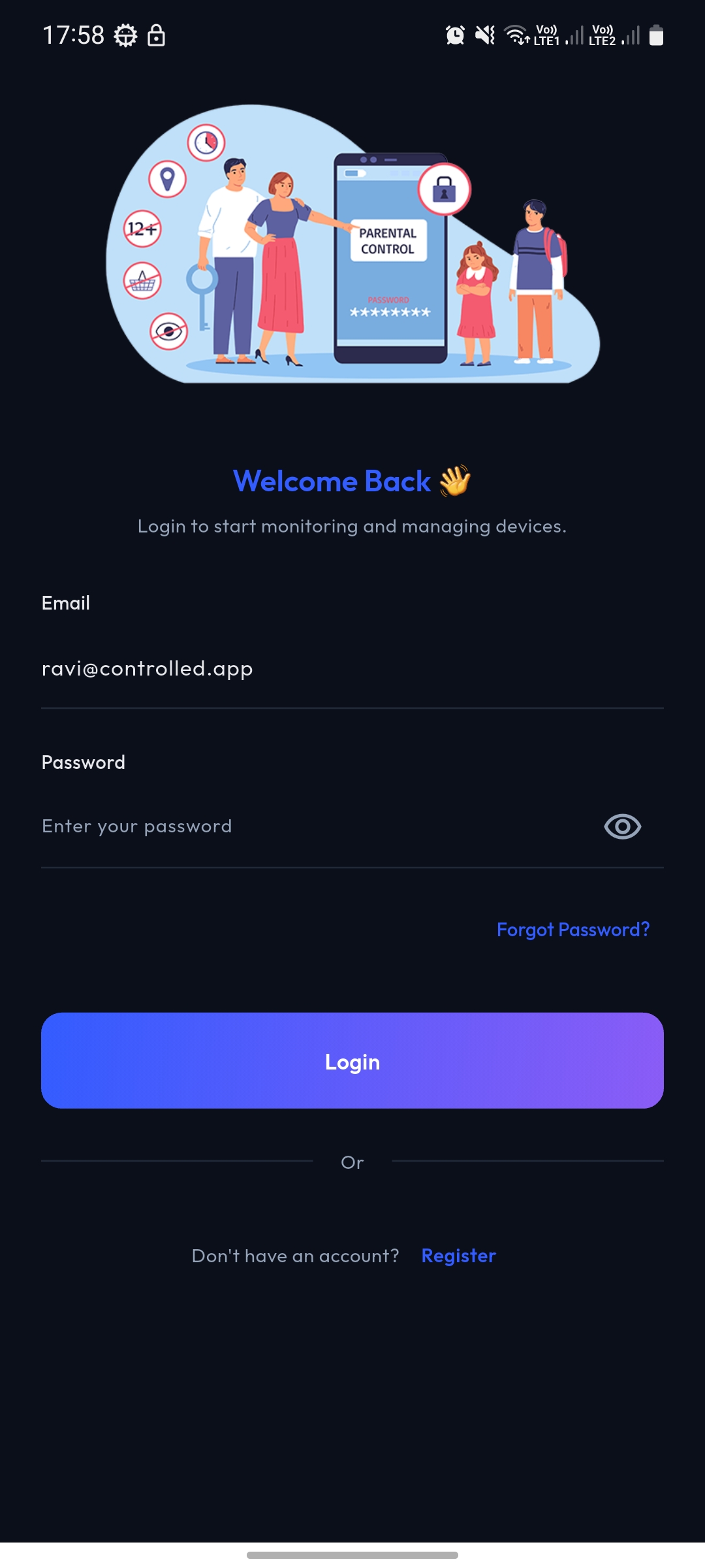 Controlled App family overview